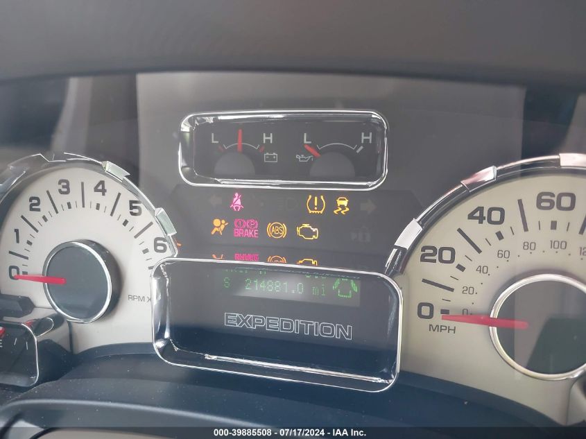 2011 Ford Expedition Xlt VIN: 1FMJU1H52BEF50137 Lot: 39885508