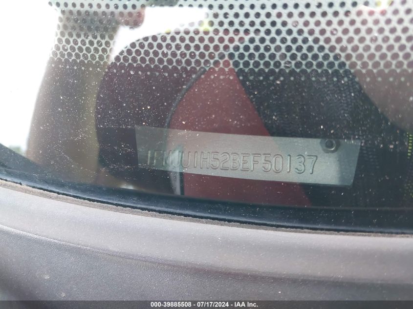 2011 Ford Expedition Xlt VIN: 1FMJU1H52BEF50137 Lot: 39885508