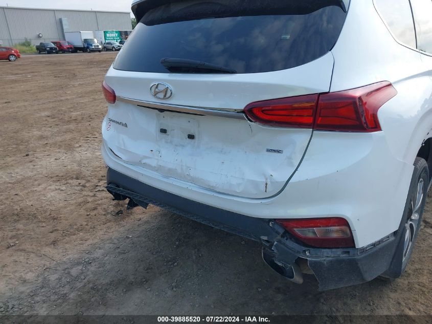 2020 Hyundai Santa Fe Sel VIN: 5NMS3CAD8LH290155 Lot: 39885520