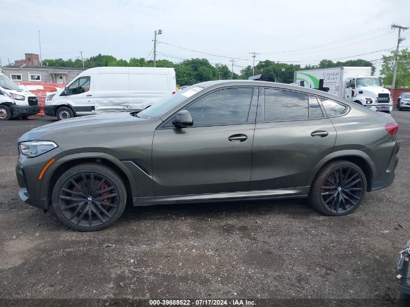 5UXCY8C03M9D80163 2021 BMW X6 M50I