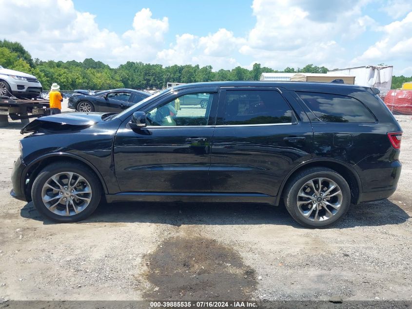 2019 Dodge Durango Gt Plus Rwd VIN: 1C4RDHDG9KC769227 Lot: 39885535