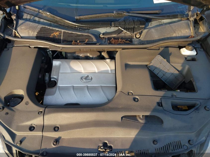 2010 Lexus Rx 350 VIN: 2T2ZK1BA6AC016817 Lot: 39885537