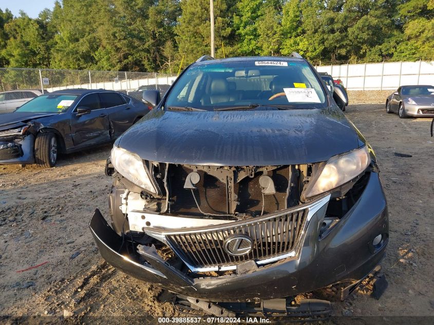 2010 Lexus Rx 350 VIN: 2T2ZK1BA6AC016817 Lot: 39885537