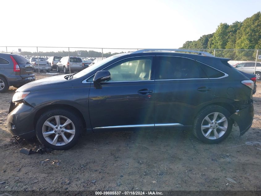 2010 Lexus Rx 350 VIN: 2T2ZK1BA6AC016817 Lot: 39885537