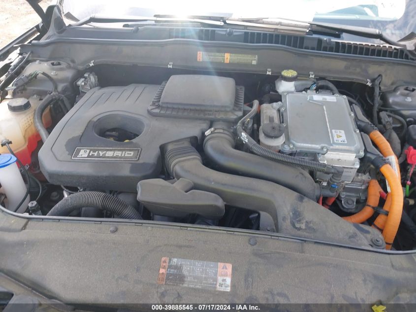 2020 Ford Fusion Hybrid Se VIN: 3FA6P0LU4LR144200 Lot: 39885545