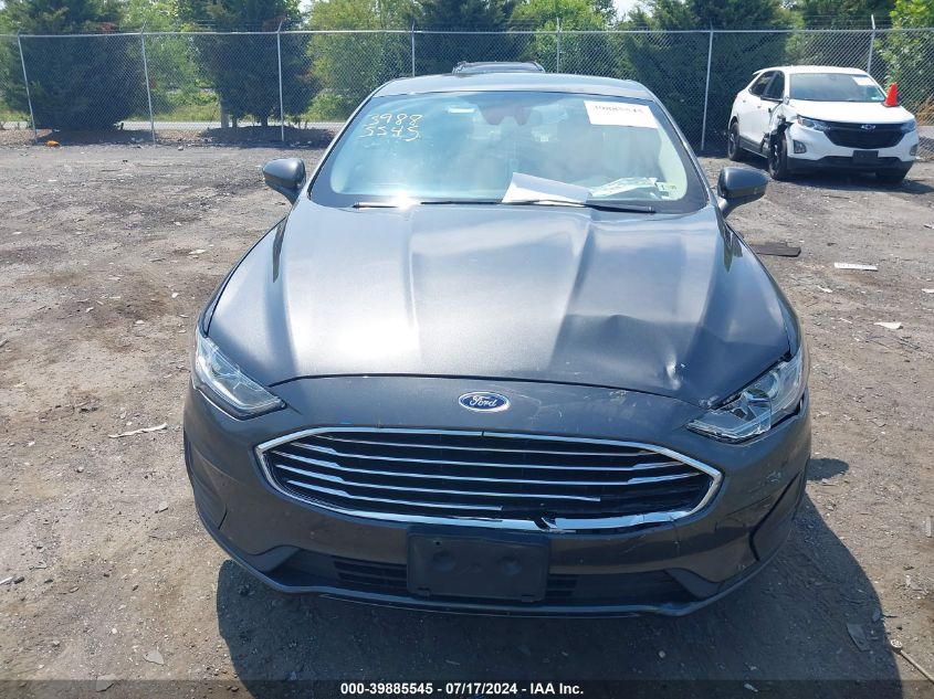 2020 Ford Fusion Hybrid Se VIN: 3FA6P0LU4LR144200 Lot: 39885545