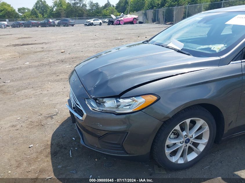 2020 Ford Fusion Hybrid Se VIN: 3FA6P0LU4LR144200 Lot: 39885545