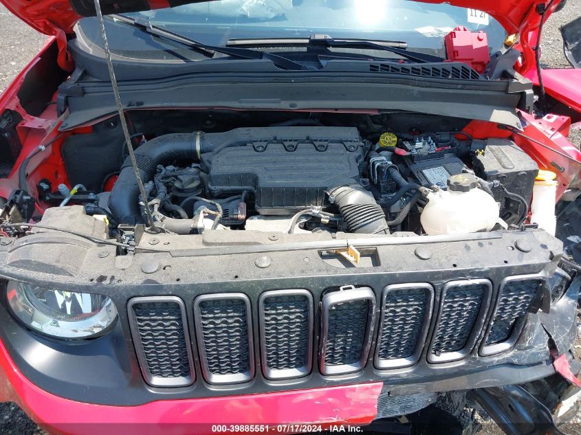 2022 Jeep Renegade Trailhawk 4X4 VIN: ZACNJDC15NPN82836 Lot: 39885551