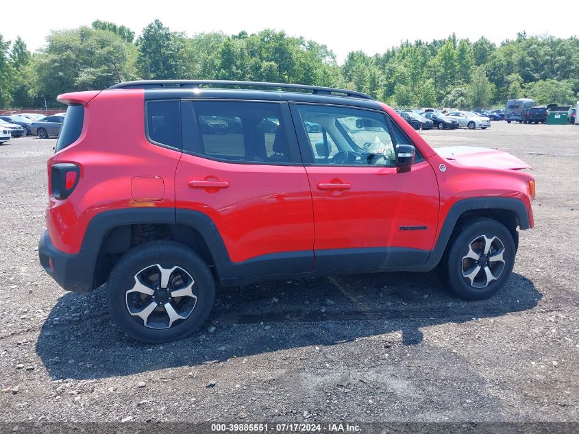 2022 Jeep Renegade Trailhawk 4X4 VIN: ZACNJDC15NPN82836 Lot: 39885551