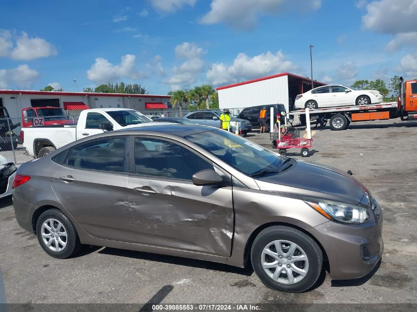 2013 Hyundai Accent Gls VIN: KMHCT4AE6DU528254 Lot: 39885553