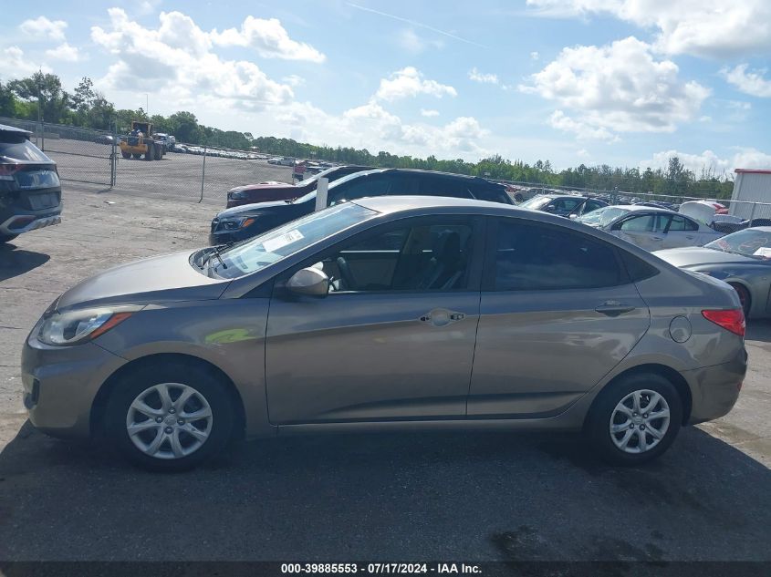 2013 Hyundai Accent Gls VIN: KMHCT4AE6DU528254 Lot: 39885553