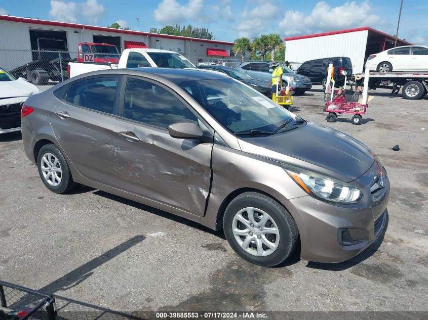 2013 Hyundai Accent Gls VIN: KMHCT4AE6DU528254 Lot: 39885553