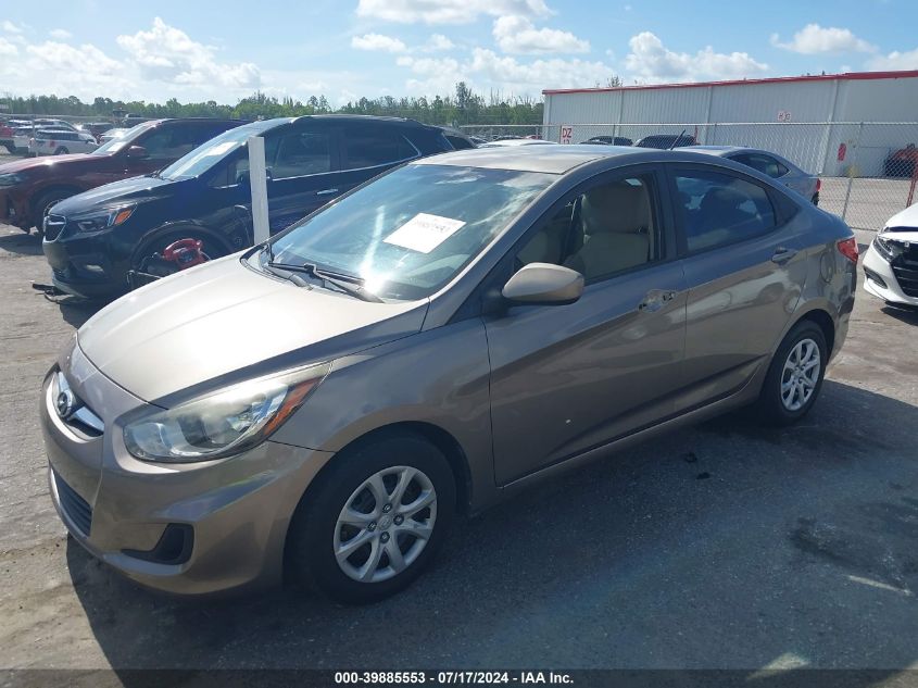 2013 Hyundai Accent Gls VIN: KMHCT4AE6DU528254 Lot: 39885553