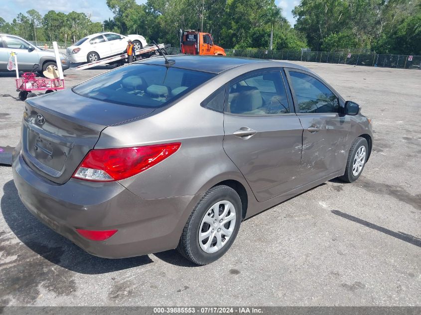 2013 Hyundai Accent Gls VIN: KMHCT4AE6DU528254 Lot: 39885553