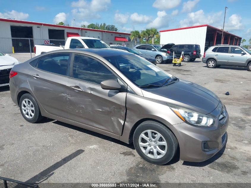 2013 Hyundai Accent Gls VIN: KMHCT4AE6DU528254 Lot: 39885553