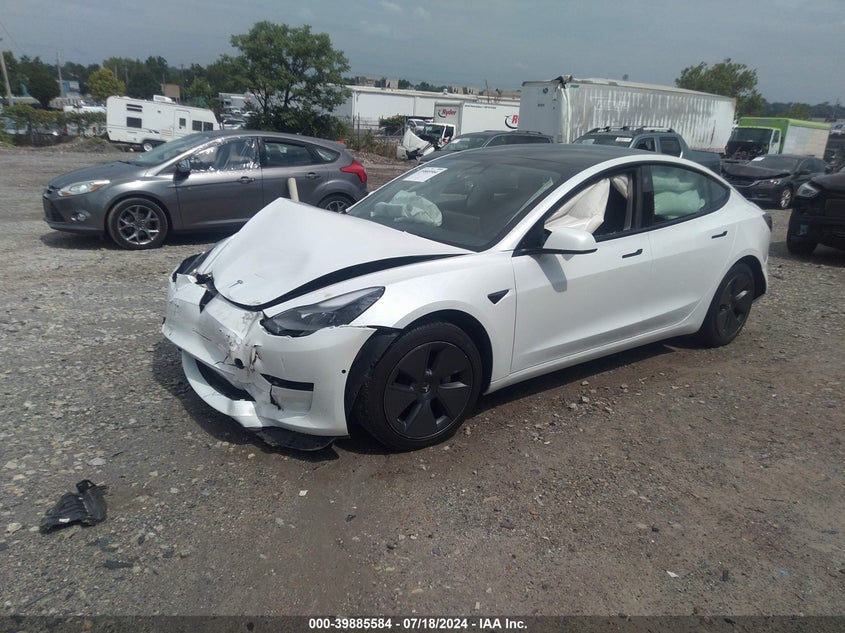 2021 TESLA MODEL 3 VIN: 5YJ3E1EA6MF047532