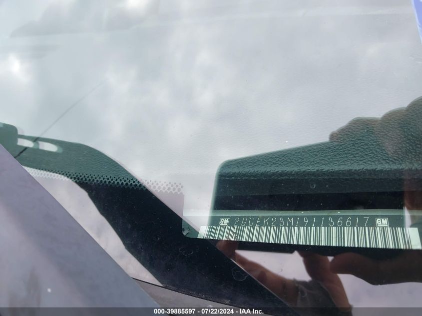 2009 Chevrolet Silverado 1500 Lt VIN: 2GCEK23M191136617 Lot: 39885597