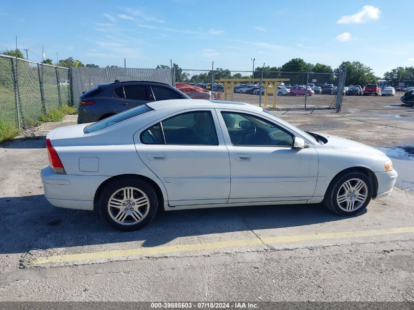 2007 Volvo S60 2.5T VIN: YV1RS592X72614808 Lot: 39885603