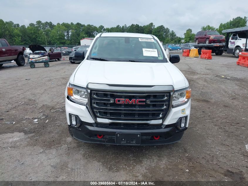 2022 GMC Canyon 4Wd Short Box At4 - Leather VIN: 1GTG6FEN6N1277872 Lot: 39885604