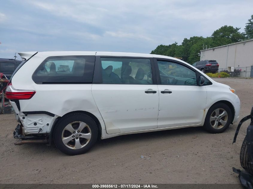 2016 Toyota Sienna L 7 Passenger VIN: 5TDZK3DCXGS737057 Lot: 39885612