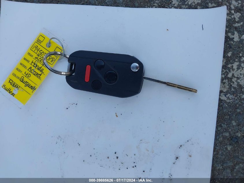 2006 Honda Accord 3.0 Ex VIN: 1HGCM66536A024918 Lot: 39885626