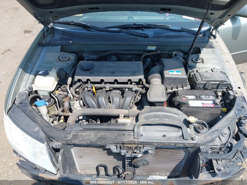 5NPET4AC8AH625148 2010 Hyundai Sonata Gls