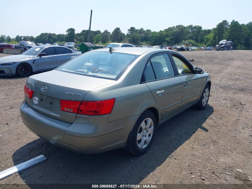 2010 Hyundai Sonata Gls VIN: 5NPET4AC8AH625148 Lot: 39885627