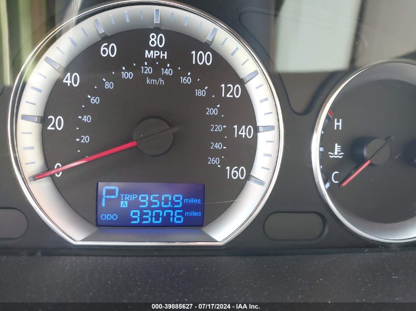 5NPET4AC8AH625148 2010 Hyundai Sonata Gls