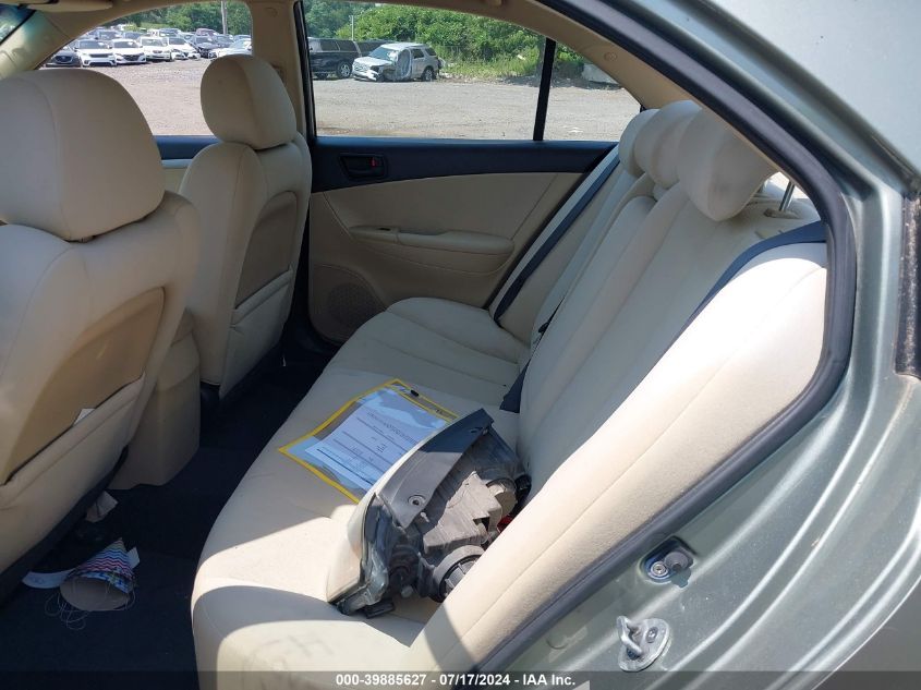 5NPET4AC8AH625148 2010 Hyundai Sonata Gls