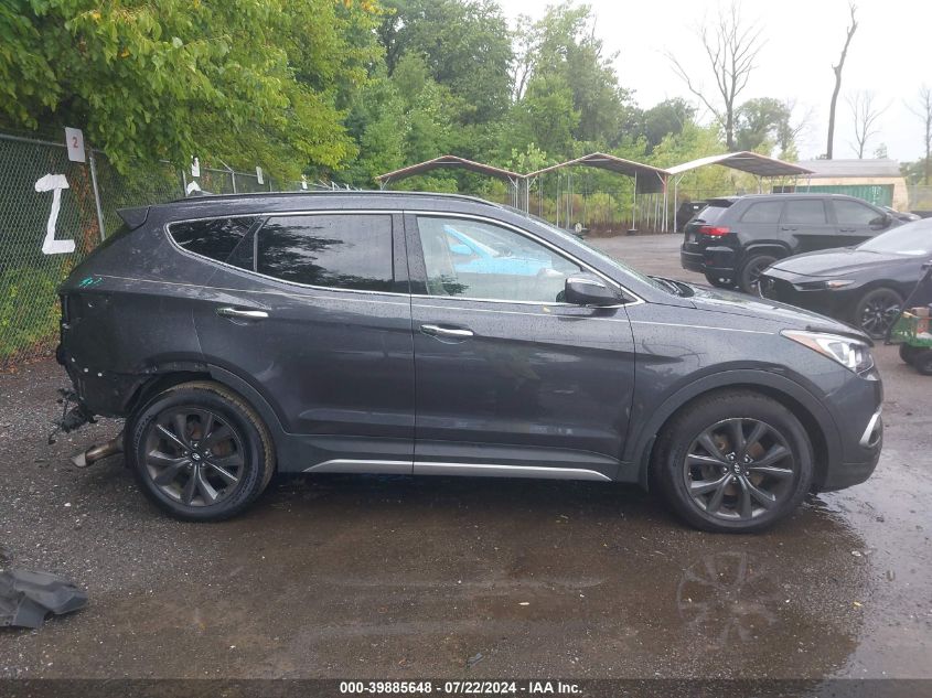 2018 HYUNDAI SANTA FE SPORT - 5XYZWDLA0JG559674