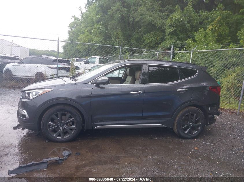 2018 HYUNDAI SANTA FE SPORT - 5XYZWDLA0JG559674