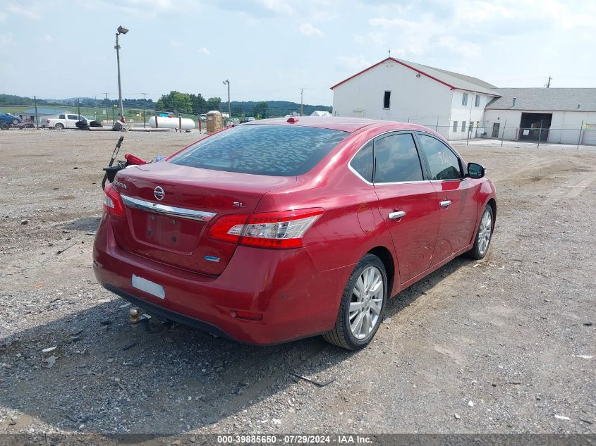 2013 NISSAN SENTRA SL - 3N1AB7AP3DL618265