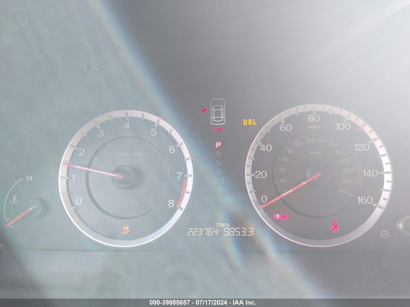 2011 Honda Accord 2.4 Ex-L VIN: 1HGCP2F84BA145378 Lot: 39885657