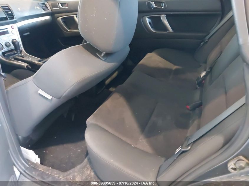 2009 Subaru Legacy 2.5I VIN: 4S3BL616X97234575 Lot: 39885659