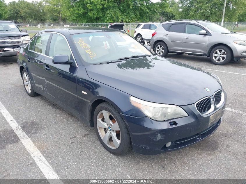 2007 BMW 530Xi VIN: WBANF73597CU26540 Lot: 39885662
