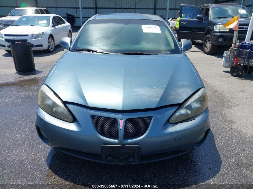 2006 Pontiac Grand Prix VIN: 2G2WP552X61194888 Lot: 39885667