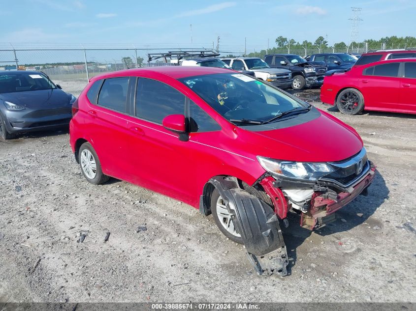 2019 Honda Fit Lx VIN: 3HGGK5H42KM700892 Lot: 39885671