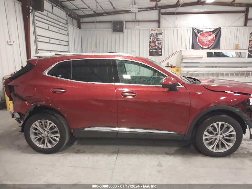 2023 Buick Envision Preferred Fwd VIN: LRBAZLR43PD055299 Lot: 39885683