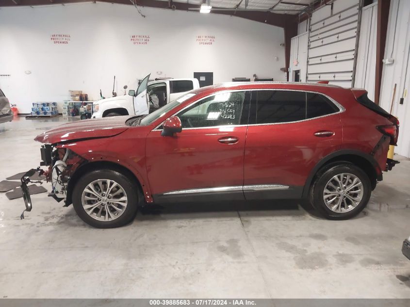 2023 Buick Envision Preferred Fwd VIN: LRBAZLR43PD055299 Lot: 39885683