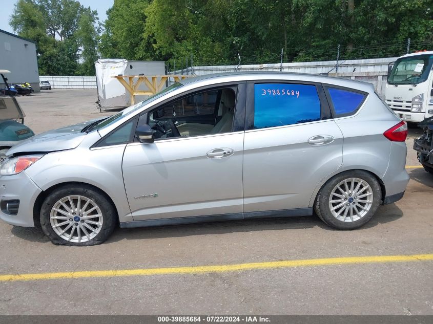 2013 Ford C-Max Hybrid Sel VIN: 1FADP5BU2DL530202 Lot: 39885684