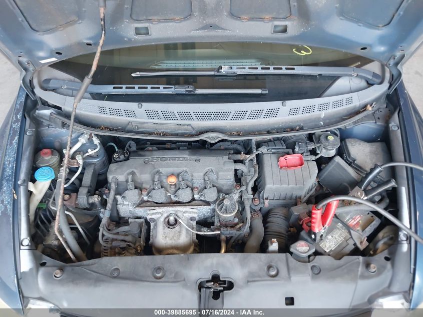 2008 Honda Civic Ex VIN: 2HGFG12878H501250 Lot: 39885695