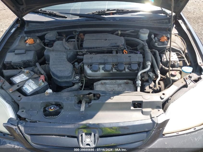 2HGES26711H517712 | 2001 HONDA CIVIC