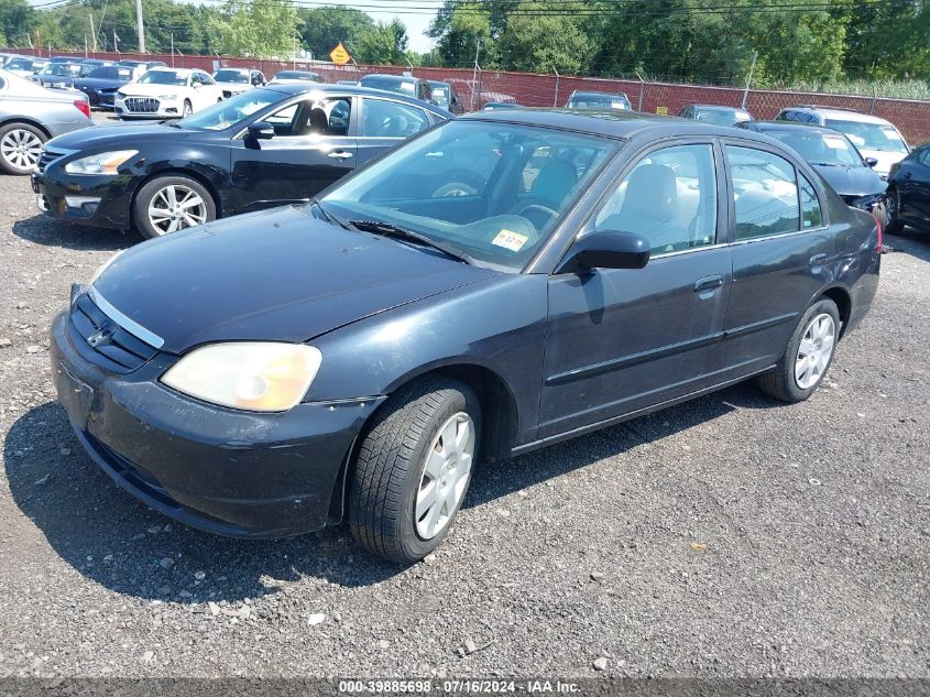 2HGES26711H517712 | 2001 HONDA CIVIC