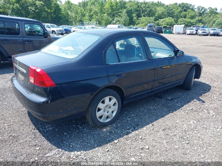 2HGES26711H517712 | 2001 HONDA CIVIC