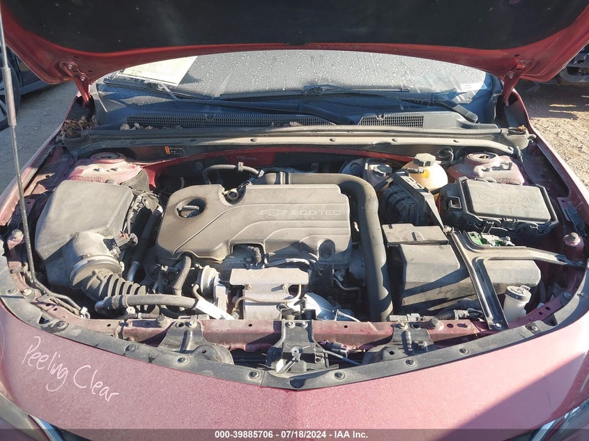 2017 Chevrolet Malibu 1Lt VIN: 1G1ZE5STXHF236539 Lot: 39885706