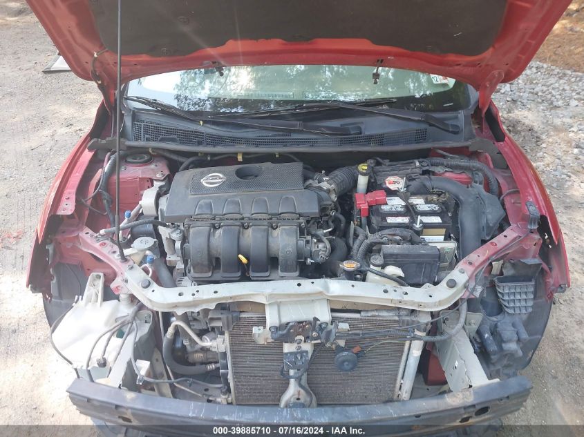 2014 Nissan Sentra S VIN: 3N1AB7AP8EY255997 Lot: 39885710