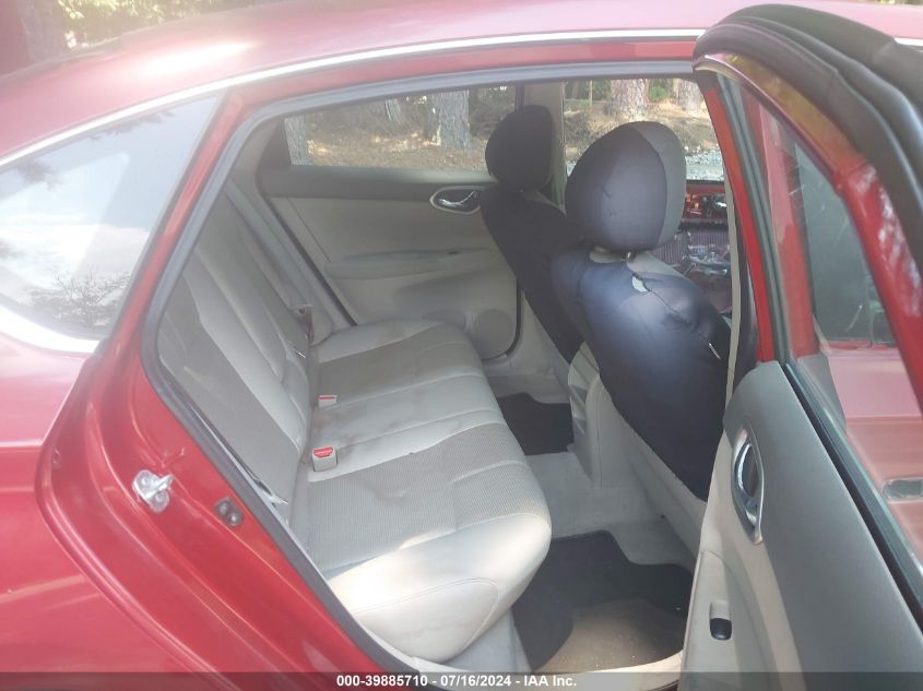 2014 Nissan Sentra S VIN: 3N1AB7AP8EY255997 Lot: 39885710