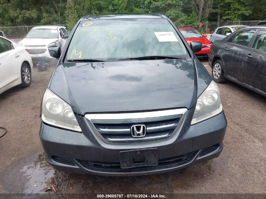 2006 Honda Odyssey Ex-L VIN: 5FNRL38676B409826 Lot: 39885787