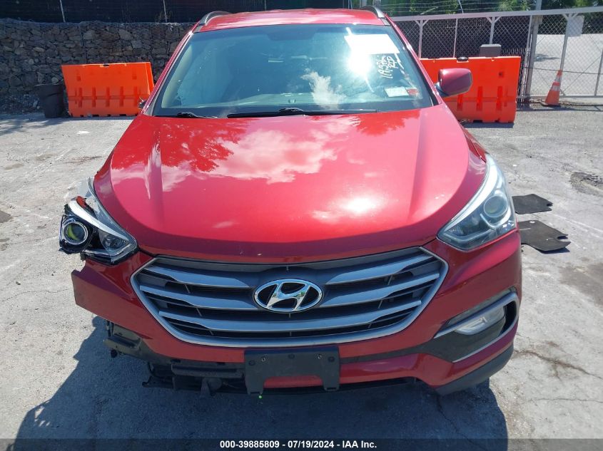 2017 Hyundai Santa Fe Sport 2.4L VIN: 5XYZUDLB4HG498158 Lot: 39885809