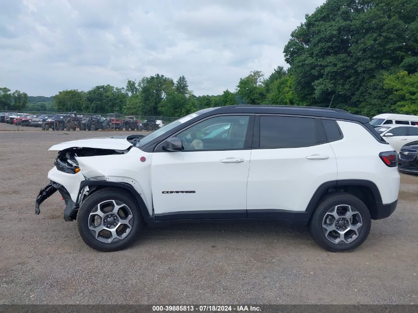 2022 JEEP COMPASS TRAILHAWK 4X4 - 3C4NJDDB4NT159877